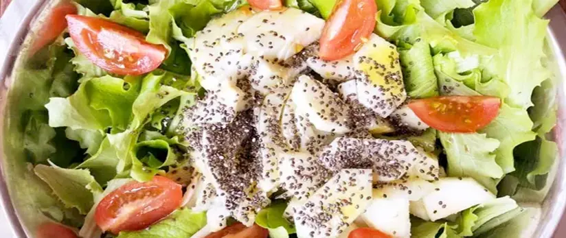 se muestra el platillo Insalata del cotadino